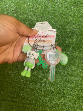 Load image into Gallery viewer, Green and Sliver Bangle

