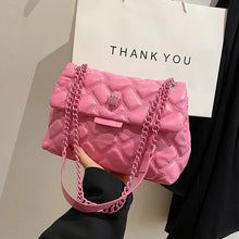 Load image into Gallery viewer, Diamond Lattice Chain Bag
