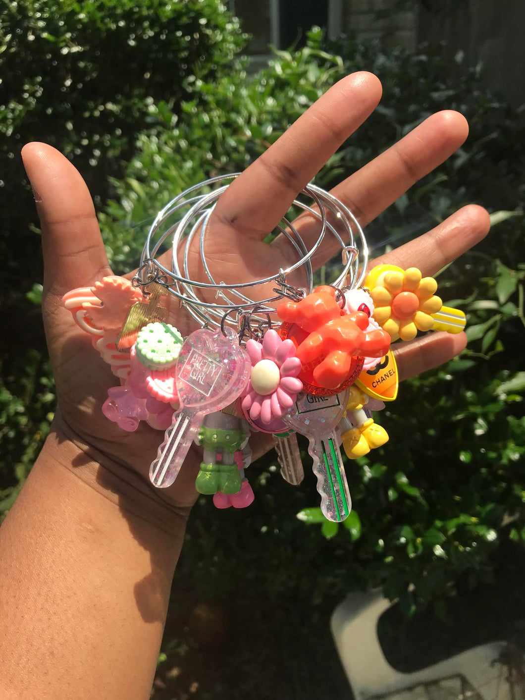 Sliver Junk  Bangles