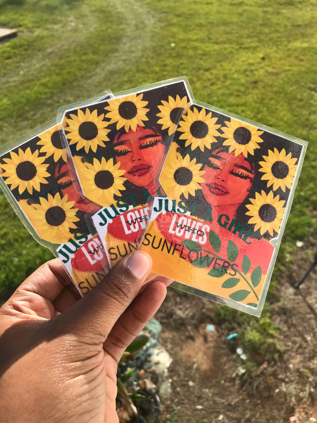 Just a Girl Who Loves Sunflowers Bookmarks