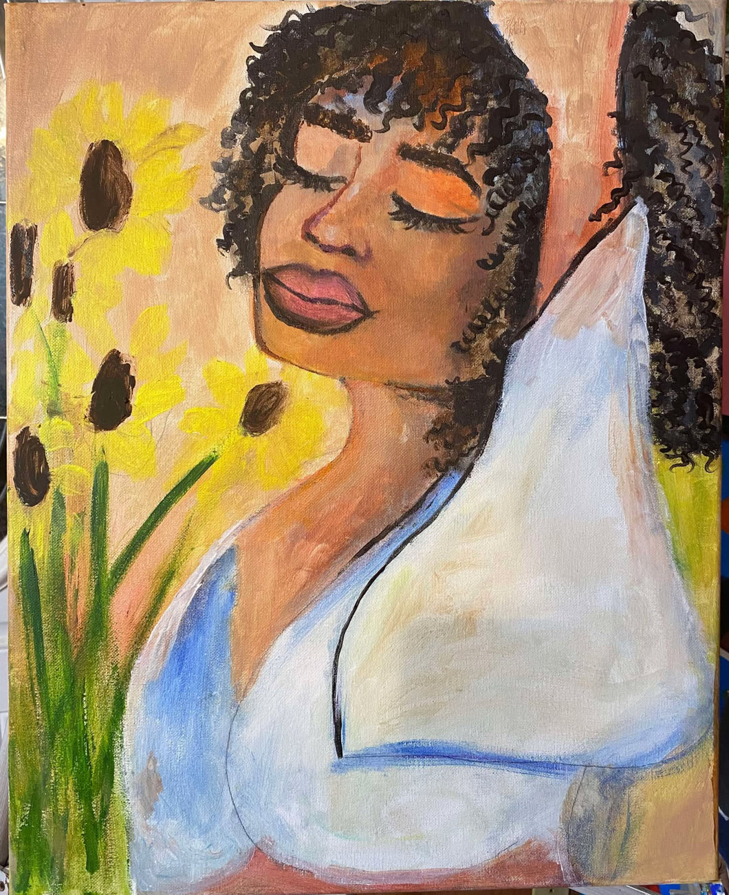 Sunflower & Curls
