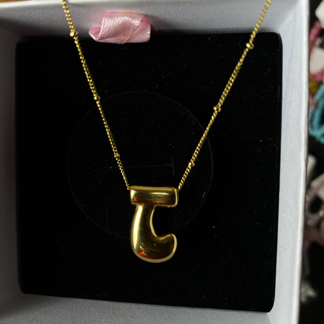 Letter J 18k