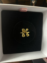 Load image into Gallery viewer, Initial Monogram Bubble Ring
