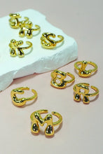 Load image into Gallery viewer, Initial Monogram Bubble Ring
