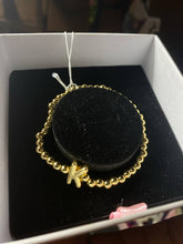 Load image into Gallery viewer, Initial Monogram Bubble Stretch Bead Bracelet
