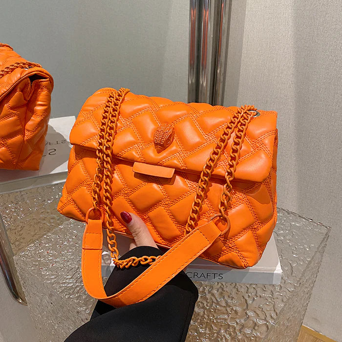 Diamond Lattice Chain Bag