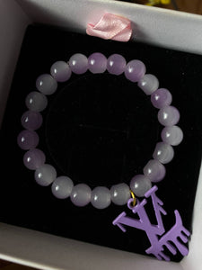 LV Purple Bracelets