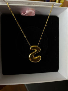Letter S Gold 18k