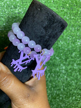 Cargar imagen en el visor de la galería, LV Purple Bracelets
