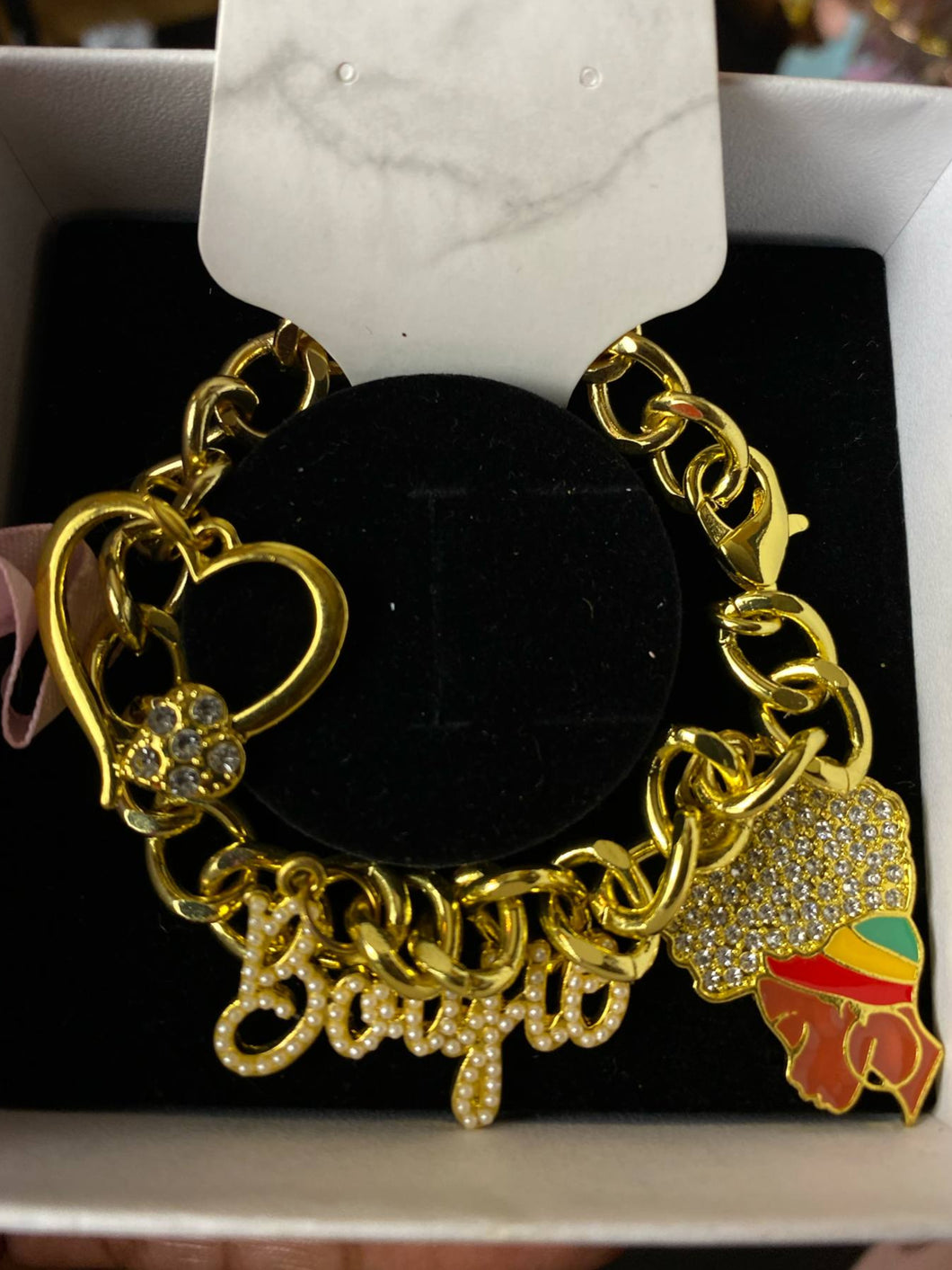 Gold Charm Bracelets