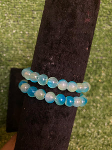 Blue and Green