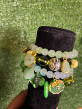 Load image into Gallery viewer, Green and Gold 4 Piece Set
