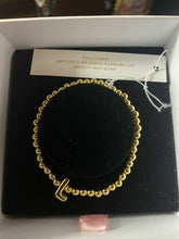 Load image into Gallery viewer, Initial Monogram Bubble Stretch Bead Bracelet
