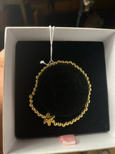 Load image into Gallery viewer, Initial Monogram Bubble Stretch Bead Bracelet
