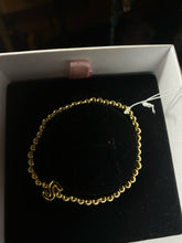 Load image into Gallery viewer, Initial Monogram Bubble Stretch Bead Bracelet
