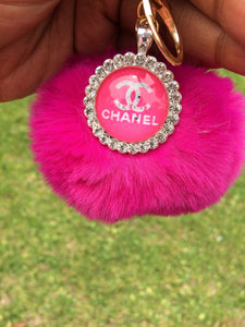 Designer Key Chain and Lip gloss