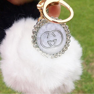 Designer Key Chain and Lip gloss