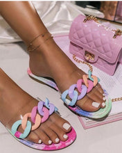 Load image into Gallery viewer, Hot Divas Multi Color Sandals
