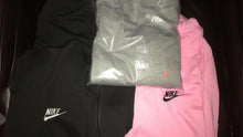 Cargar imagen en el visor de la galería, Nike Sweat Suits Colors Black Pink and Gray
