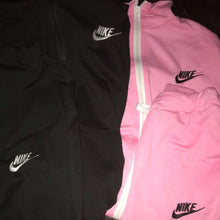 Cargar imagen en el visor de la galería, Nike Sweat Suits Colors Black Pink and Gray
