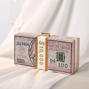 Divas Pink Money Clutch