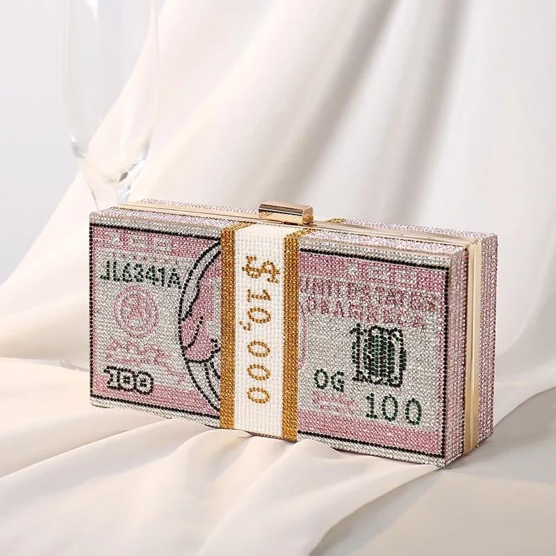 Divas Pink Money Clutch