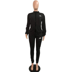 Nike Sweat Suits Colors Black Pink and Gray