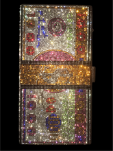 Load image into Gallery viewer, Divas Colorful 1000 money clutch
