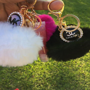 Designer Key Chain and Lip gloss